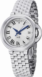 Bedat & Co Swiss Automatic Dial Color Silver Watch #828.011.600 (Women Watch)