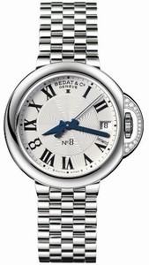 Bedat & Co Swiss Automatic Silver Watch #828.021.600 (Unisex Watch)