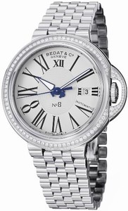 Bedat & Co Swiss Automatic Silver Watch #831.031.101 (Women Watch)