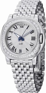 Bedat & Co Swiss Automatic Silver Watch #838.061.100 (Women Watch)