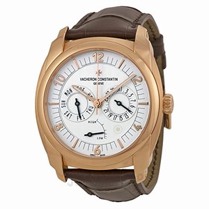 Vacheron Constantin Automatic Dial color Silver Watch # 85050/000R-I0P29 (Men Watch)