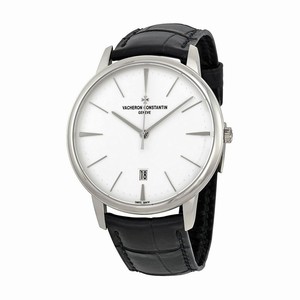 Vacheron Constantin Automatic Dial color Silver Watch # 85180/000G-9230 (Men Watch)