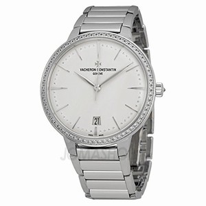 Vacheron Constantin Automatic Dial color Silver Watch # 85515/CA1G-9841 (Men Watch)