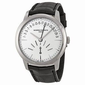 Vacheron Constantin Automatic Dial color Silver Watch # 86020/000G-9508 (Men Watch)