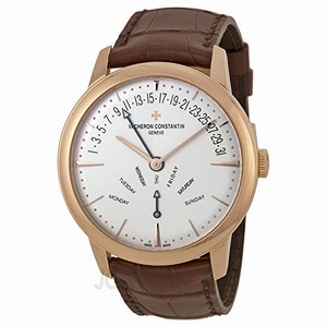 Vacheron Constantin Automatic Dial color Silver Watch # 86020/000R-9239 (Men Watch)