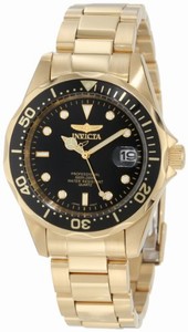 Invicta Japanese Quartz Black Watch #8936 (Men Watch)