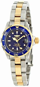 Invicta Japanese Quartz Blue Watch #8942 (Women Watch)