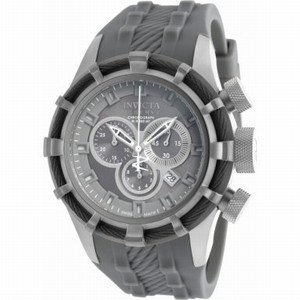 Invicta Grey Dial Silicone Watch #90002 (Men Watch)