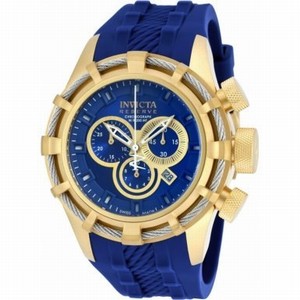 Invicta Blue Dial Rubber Watch #90003 (Men Watch)