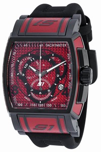 Invicta S1 Rally Quartz Chronograph Date Polyurethane Watch # 90095 (Men Watch)