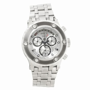 Invicta Silver Dial Stainless Steel Band Watch #90118 (Men Watch)
