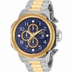 Invicta Blue Dial Calendar Watch #90163 (Men Watch)