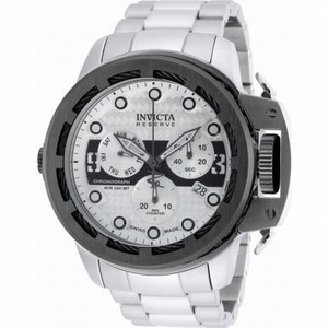 Invicta Silver Dial Stainless Steel Watch #90175 (Men Watch)