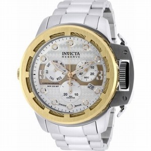 Invicta Silver Dial Stainless Steel Watch #90177 (Men Watch)