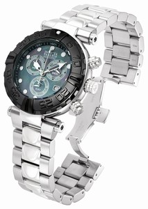 Invicta Black Dial Stainless Steel Band Watch #90238 (Men Watch)