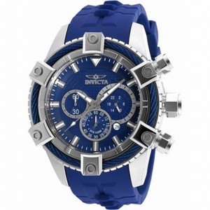 Invicta Blue Dial Rubber Watch #90267 (Men Watch)