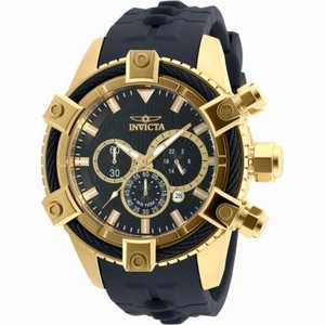 Invicta Black Dial Calendar Watch #90270 (Men Watch)