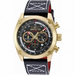 Invicta Black Dial Calendar Watch #90272 (Men Watch)