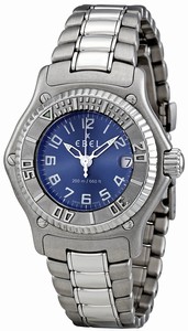 Ebel Quartz Dial color Blue Watch # 9087321-4665P (Women Watch)