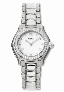 Ebel Swiss quartz Dial color Mother of pearl Watch # 9090214/19865P (Women Watch)