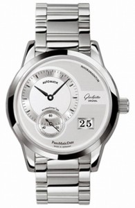 Glashutte Original Automatic Stainless Steel Silver Dial Stainless Steel Band Watch #90-01-02-02-24 (Men Watch)