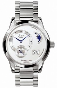 Glashutte Original Automatic Stainless Steel Silver Dial Stainless Steel Band Watch #90-02-02-02-24 (Men Watch)