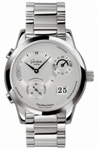 Glashutte Original Automatic Stainless Steel Silver Dial Stainless Steel Band Watch #90-04-02-02-24 (Men Watch)