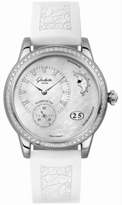 Glashutte Original Mother Of Pearl Automatic Watch # 90-12-01-12-04 (Women Watch)
