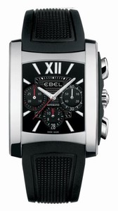 Ebel Swiss Automatic Black Watch #9126M52/54BR356 (Men Watch)