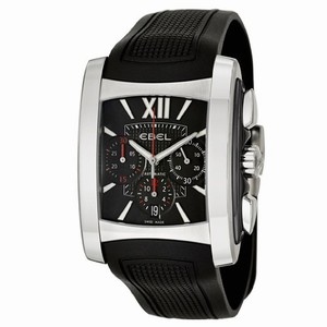Ebel Swiss Automatic Black Watch #9126M52/54BR35606 (Men Watch)