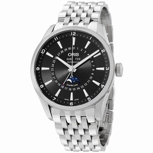 Oris Swiss automatic Dial color Silver Watch # 91576434034MB (Men Watch)