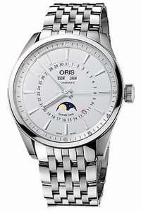 Oris Artix Complication Automatic Moon Phase Day- Date-Month Dial Stainless Steel Watch #91576434051MB (Men Watch)