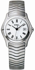 Ebel Quartz Analog Date Stainless Steel Watch# 9257F21/0125 (Women Watch)