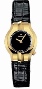 TAG Heuer Quartz Analog Black Leather Watch #WP1441.FC8142 (Women Watch)