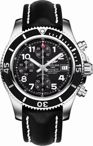 Breitling Swiss automatic Dial color Black Watch # A13311C9/BE93-428X (Men Watch)