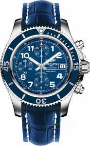 Breitling Swiss automatic Dial color Blue Watch # A13311D1/C936-718P (Men Watch)