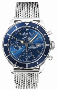 Breitling swiss-automatic Dial Colour blue Watch # A1332016/C758-152A (Men Watch)