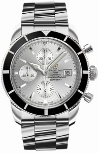 Breitling Swiss automatic Dial color Silver Watch # A1332024/G698-167A (Men Watch)