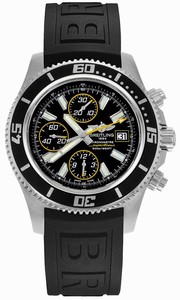 Breitling Swiss automatic Dial color Black Watch # A1334102/BA82-153S (Men Watch)