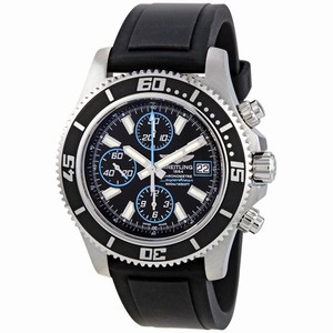 Breitling Black Automatic Watch # A1334102/BA83 (Men Watch)