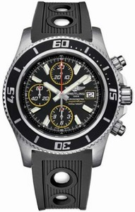 Breitling Swiss automatic Dial color Black Watch # A13341A8/BA82-200S (Men Watch)
