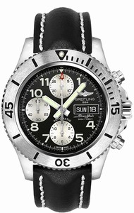 Breitling Swiss automatic Dial color Black Watch # A13341C3/BD19-435X (Men Watch)