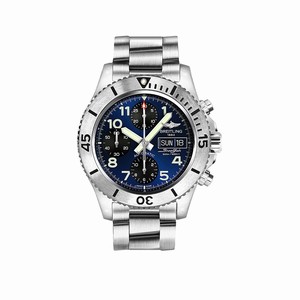 Breitling Swiss automatic Dial color Blue Watch # A13341C3/C893-162A (Men Watch)