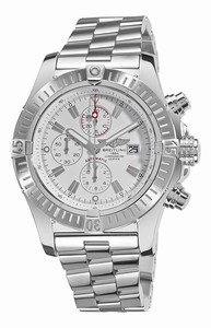 Breitling Automatic Dial Colour white Watch # A1337011/A660 (Men Watch)