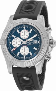 Breitling Blue Automatic Self Winding Watch # A1337111/C871-201S (Men Watch)