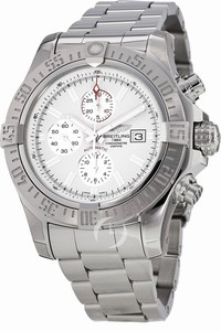 Breitling Silver Automatic Self Winding Watch # A1337111/G779-168A (Men Watch)