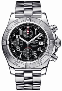 Breitling Automatic Black Dial Stainless Steel Band Watch #A1338012/B975-SS (Men Watch)