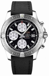 Breitling Swiss automatic Dial color Black Watch # A1338811/BD83-109W (Men Watch)