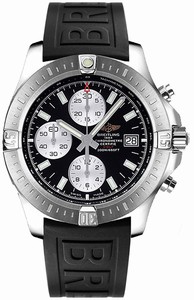 Breitling Swiss automatic Dial color Black Watch # A1338811/BD83-153S (Men Watch)