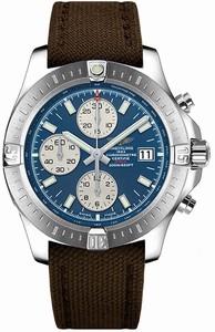 Breitling Swiss automatic Dial color Blue Watch # A1338811/C914-108W (Men Watch)